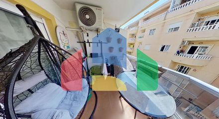 Уютная полуремонтированная квартира на пляже Кура, Торовьеха 2 СПАЛЬНИ 1 ВАННАЯ И 2 СКЛАДА в 500 метрах от пляжа