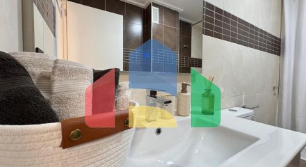 КВАРТИРА ПОСЛЕ РЕМОНТА В 400 МЕТРАХ ОТ ПЛЯЖА И ПОРТА. 3 СПАЛЬНИ. 2 ВАННЫЕ. С КЛАДОВКОЙ 17 М2.