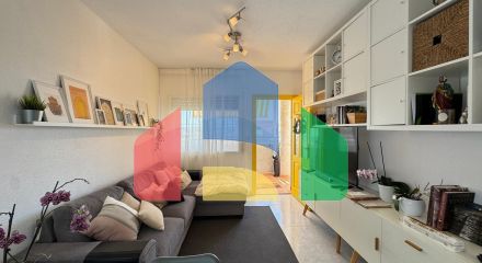 БУНГАЛО ВЕРХНИЙ ЭТАЖ ПОСЛЕ РЕМОНТА У ПРИВАТНЫМ СОЛЯРИЕМ 42 М2. 2 СПАЛЬНИ. 1 ВАННАЯ. ПЛОЩАДЪ 51 М2.