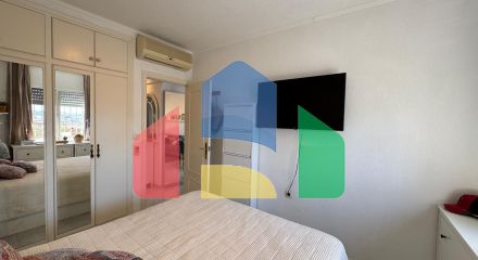 БУНГАЛО ВЕРХНИЙ ЭТАЖ ПОСЛЕ РЕМОНТА У ПРИВАТНЫМ СОЛЯРИЕМ 42 М2. 2 СПАЛЬНИ. 1 ВАННАЯ. ПЛОЩАДЪ 51 М2.