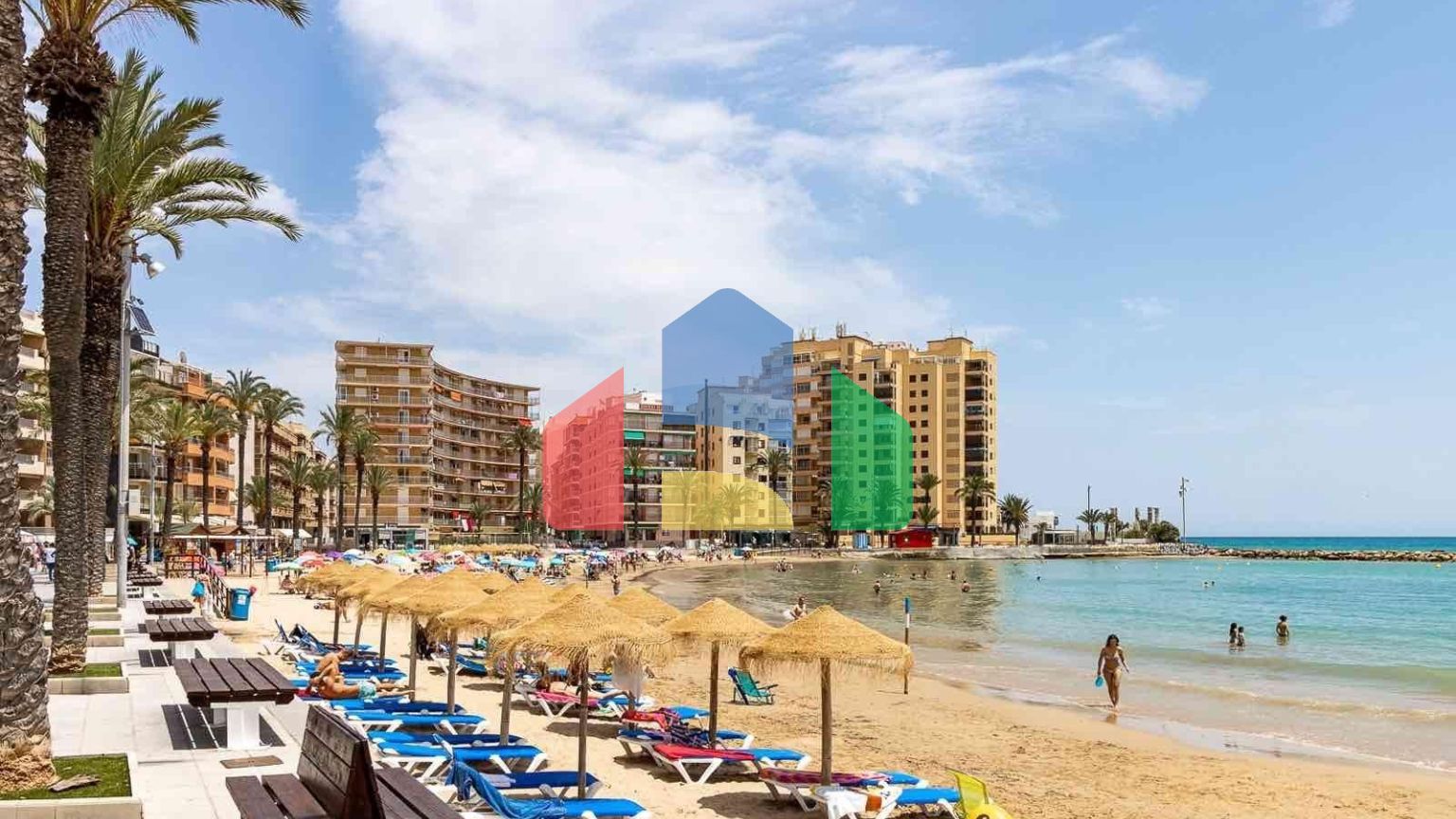 АПАРТАМЕНТЫ В 400 МЕТРАХ ОТ ПЛЯЖА И ПЛОЩЯДЪЮ 79 М2. 2 СПАЛЬНИ. 1 ВАННАЯ КОМНАТА.