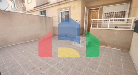Spacious Ground Floor Two-Bedroom Apartment with Community Pool and Terraces