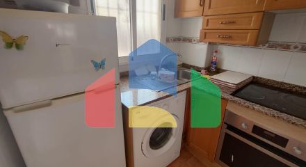 Просторная квартира на первом этаже с двумя спальнями и общим бассейном и террасами