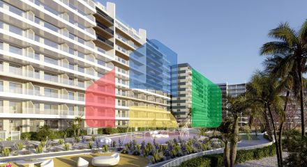 Новые апартаменты в Пунта Прима, всего в 250 метрах от моря