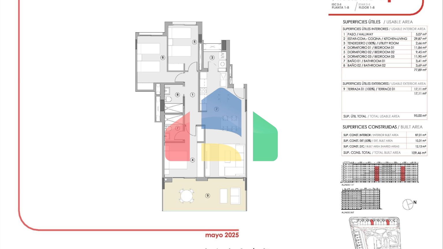 Новые апартаменты в Пунта Прима, всего в 250 метрах от моря