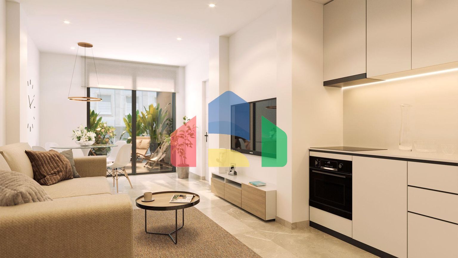 Новые апартаменты в 200 метрах от моря в Торревьехе