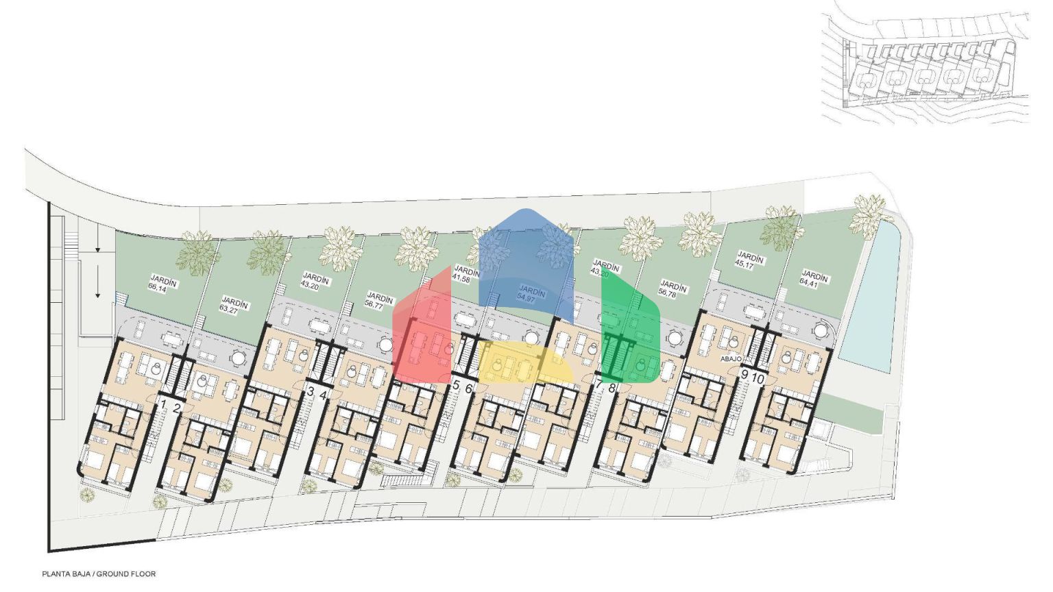 Новые бунгало с видом на море в Ла Мата, Торревьеха