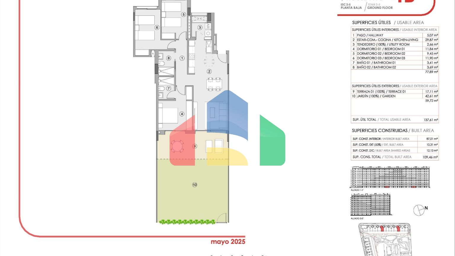 Новые апартаменты в Пунта Прима, всего в 250 метрах от моря