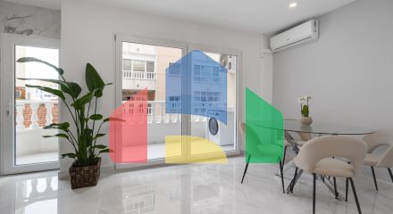 Modern Apartment in Torrevieja Steps from the Beach 3 Bedrooms 2 Bathrooms Patio in Central Area Spectacular Finishes.