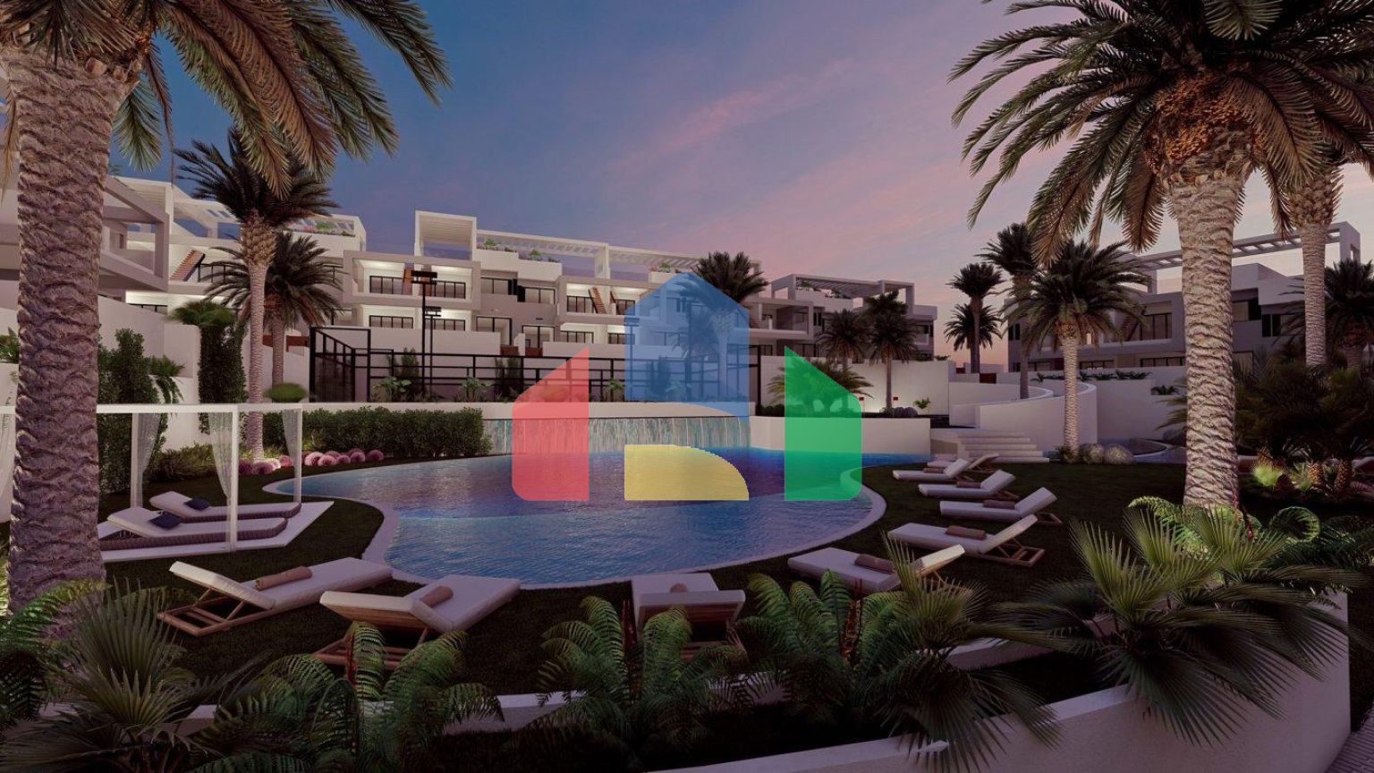 НОВЫЙ ЖИЛОЙ КОМПЛЕКС БУНГАЛО-АПАРТАМЕНТОВ В ЛОС-БАЛКОНEС