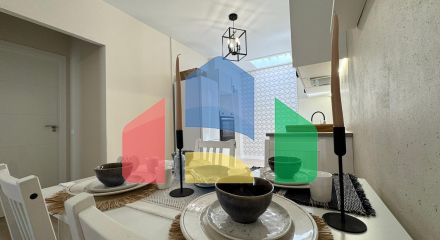 БУНГАЛО ПОСЛЕ КАПИТАЛЬНОГО РЕМОНТА С УЧАСТКОМ 31 М2. 2 СПАЛЬНИ. 1 ВАННАЯ КОМНАТА. С ПЛОЩАДЪЮ 44 М2.