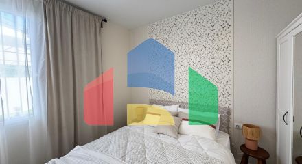 БУНГАЛО ПОСЛЕ КАПИТАЛЬНОГО РЕМОНТА С УЧАСТКОМ 31 М2. 2 СПАЛЬНИ. 1 ВАННАЯ КОМНАТА. С ПЛОЩАДЪЮ 44 М2.