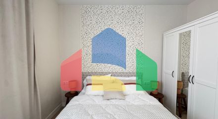 БУНГАЛО ПОСЛЕ КАПИТАЛЬНОГО РЕМОНТА С УЧАСТКОМ 31 М2. 2 СПАЛЬНИ. 1 ВАННАЯ КОМНАТА. С ПЛОЩАДЪЮ 44 М2.