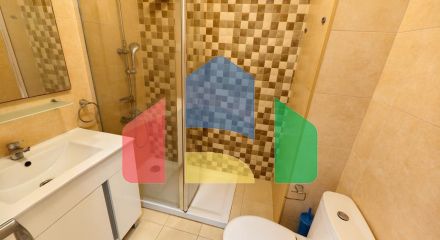 АПАРТАМЕНТЫ В 300 МЕТРАХ ОТ ПЛЯЖА И ПЛОЩЯДЬЮ 108 М2. 3 СПАЛЬНИ. 2 ВАННЫЕ КОМНАТЫ.