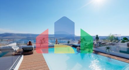 НОВОСТРОЙ НА ПРОСПЕКТЕ АБАНЕРАС С ВИДОМ НА МОРЕ. 50 МЕТРОВ ДО ПЛЯЖА.