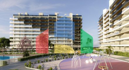 Новые апартаменты в Пунта Прима, всего в 250 метрах от моря