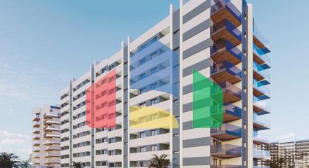 Новые апартаменты в Пунта Прима, всего в 250 метрах от моря