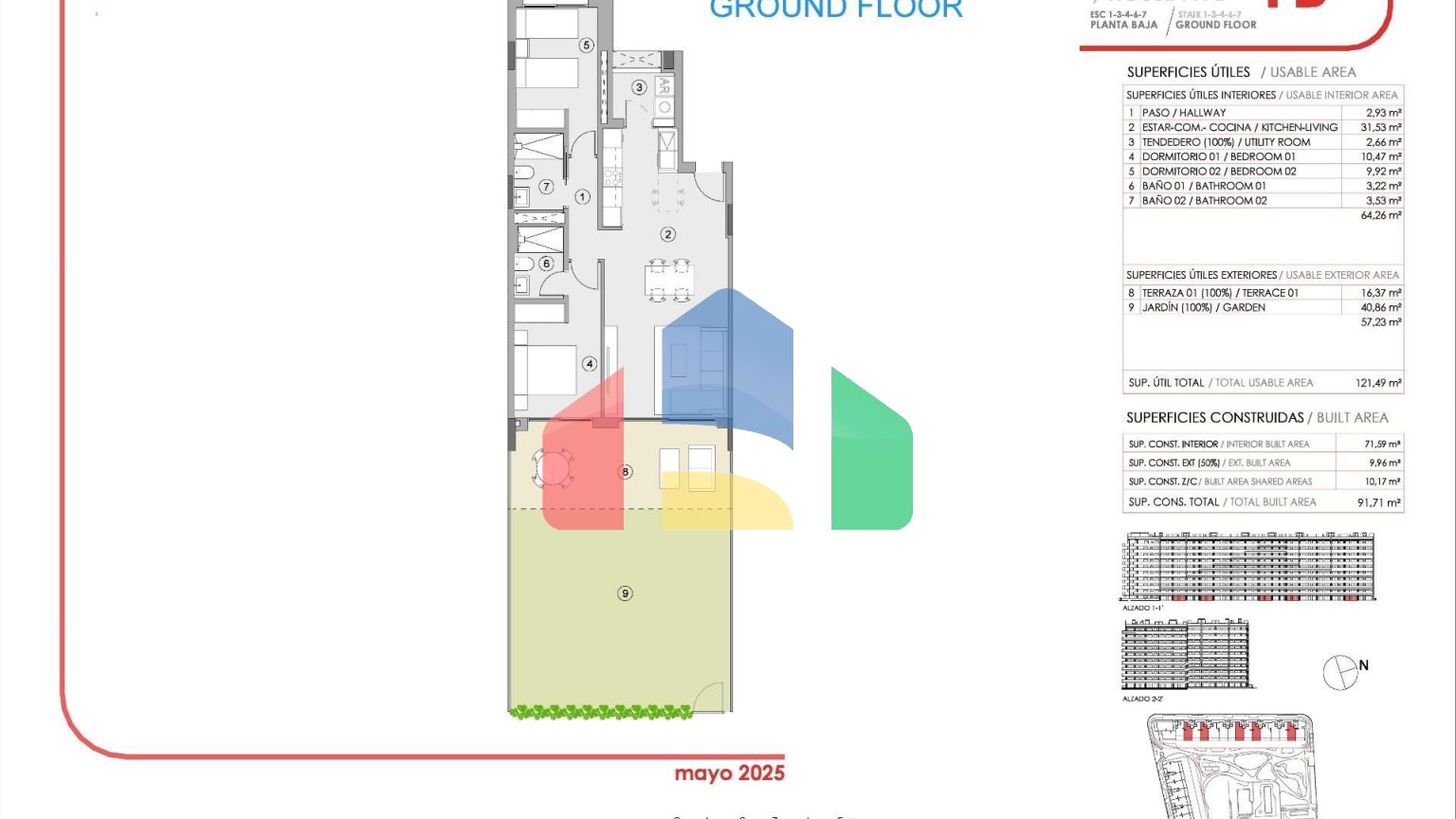 Новые апартаменты в Пунта Прима, всего в 250 метрах от моря