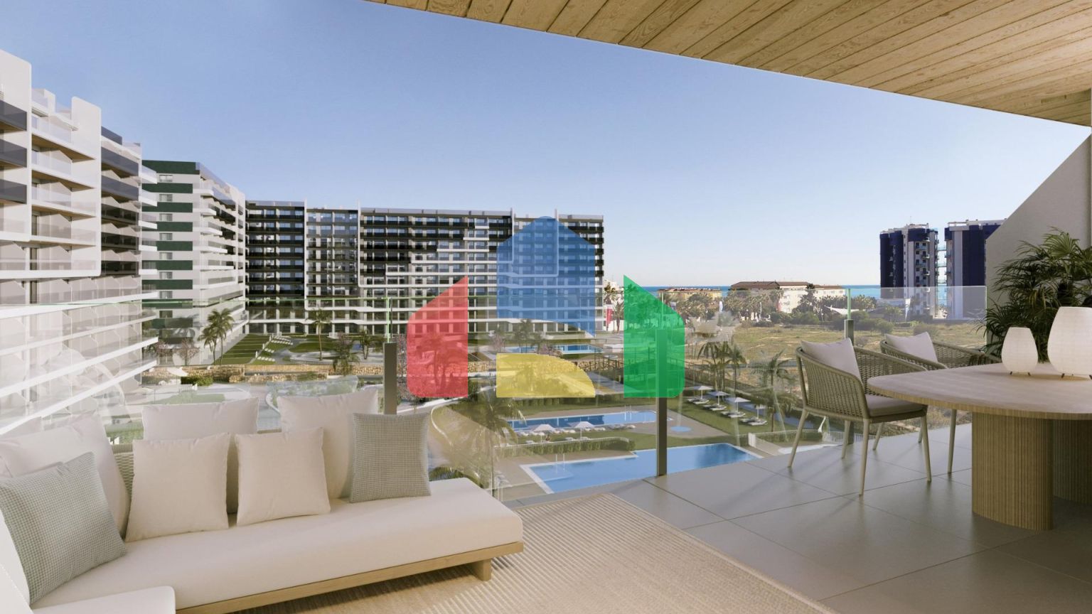 Новые апартаменты в Пунта Прима, всего в 250 метрах от моря