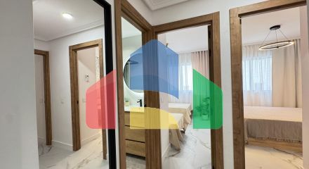 ШИКАРНАЯ КВАРТИРА ПОСЛЕ КАП. РЕМОНТА В 50 МЕТРАХ ОТ ПЛЯЖА. 4 СПАЛЬНИ. 2 ВАННЫЕ КОМНАТЫ. ПЛОЩАДЪ 105 М2.