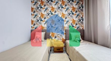 ШИКАРНАЯ КВАРТИРА ПОСЛЕ КАП. РЕМОНТА В 50 МЕТРАХ ОТ ПЛЯЖА. 4 СПАЛЬНИ. 2 ВАННЫЕ КОМНАТЫ. ПЛОЩАДЪ 105 М2.