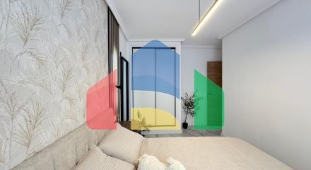 ШИКАРНАЯ КВАРТИРА ПОСЛЕ КАП. РЕМОНТА В 50 МЕТРАХ ОТ ПЛЯЖА. 4 СПАЛЬНИ. 2 ВАННЫЕ КОМНАТЫ. ПЛОЩАДЪ 105 М2.