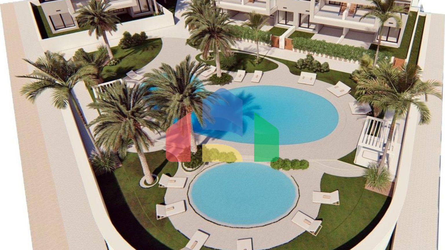 НОВЫЙ ЖИЛОЙ КОМПЛЕКС БУНГАЛО-АПАРТАМЕНТОВ В ЛОС-БАЛКОНEС