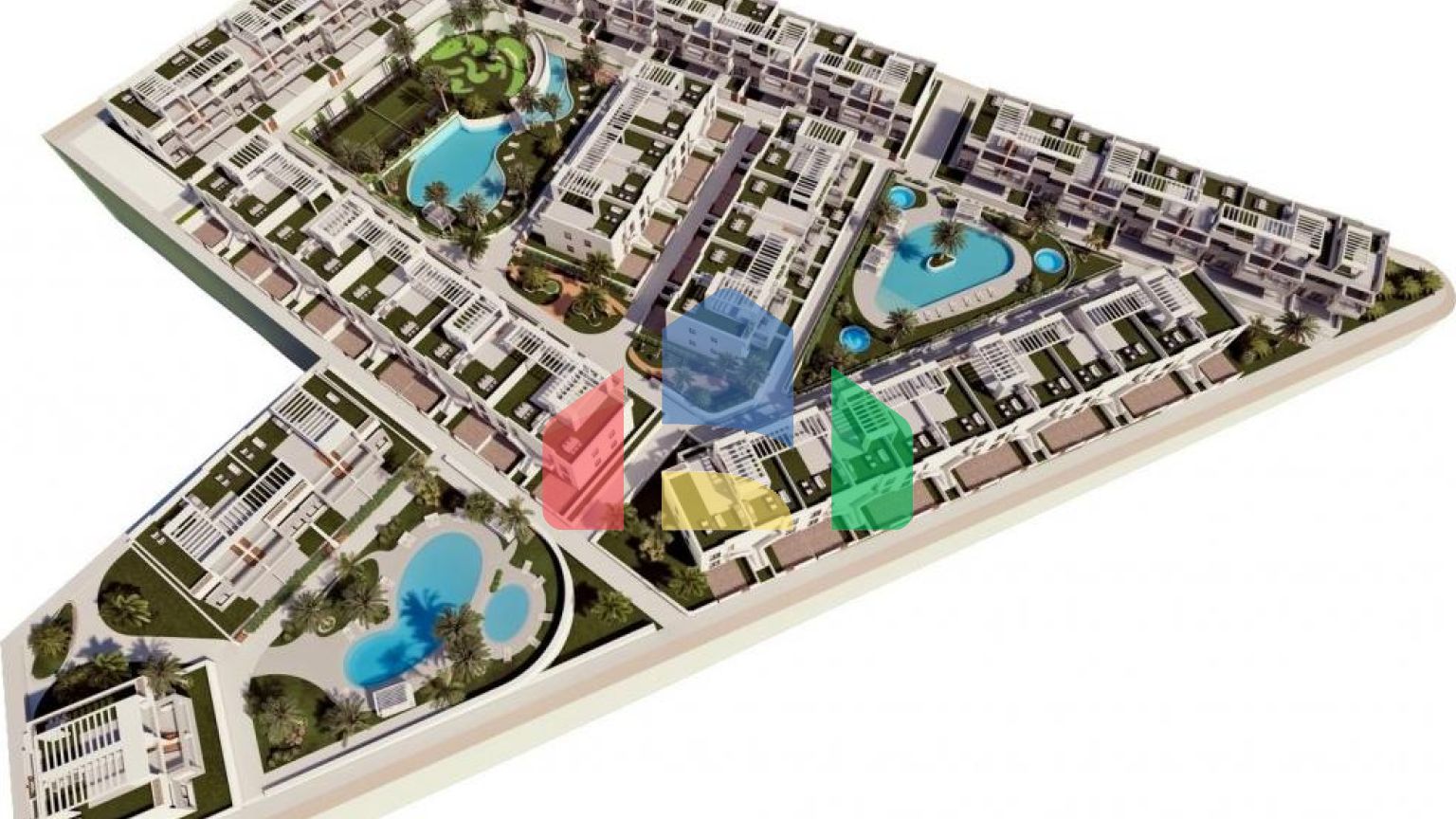 НОВЫЙ ЖИЛОЙ КОМПЛЕКС БУНГАЛО-АПАРТАМЕНТОВ В ЛОС-БАЛКОНEС