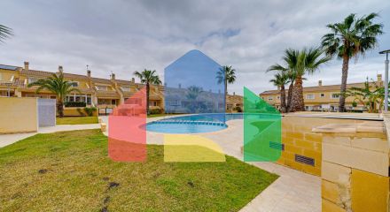 Large corner semi-detached house with sea views,