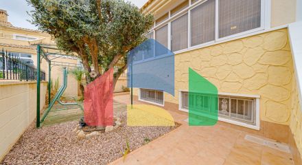Large corner semi-detached house with sea views,