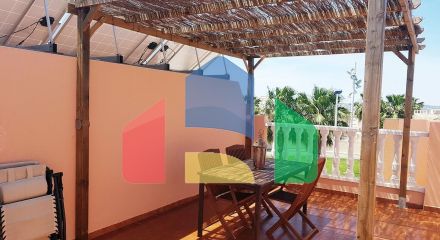 Cozy Duplex House in Torrevieja, Ideal for Your Family  3 bedrooms 2 bathrooms with communal pool and views of the pink lagoon