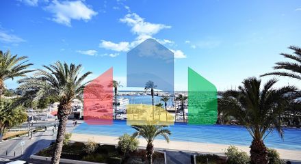 Роскошная квартира на первой линии с прямым видом на море, 3 спальни, 2 ванные комнаты