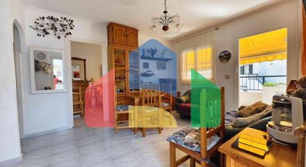 БУНГАЛО ВЕРХНИЙ ЭТАЖ В ТОРРЕБЛАНКА С ОГРОМНОЙ ТЕРРАСОЙ 15 М2 И УЧАСТКОМ 20 М2. ПЛОЩЯДЪ 59 М2. ДВА КОМУНИТАРНЫХ БАСС