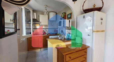 БУНГАЛО ВЕРХНИЙ ЭТАЖ В ТОРРЕБЛАНКА С ОГРОМНОЙ ТЕРРАСОЙ 15 М2 И УЧАСТКОМ 20 М2. ПЛОЩЯДЪ 59 М2. ДВА КОМУНИТАРНЫХ БАСС