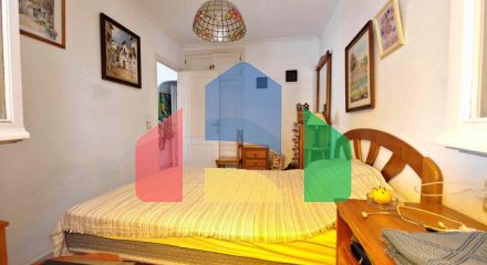 БУНГАЛО ВЕРХНИЙ ЭТАЖ В ТОРРЕБЛАНКА С ОГРОМНОЙ ТЕРРАСОЙ 15 М2 И УЧАСТКОМ 20 М2. ПЛОЩЯДЪ 59 М2. ДВА КОМУНИТАРНЫХ БАСС