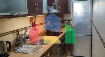 БОЛЬШОЙ БУНГАЛО С СОЛЯРИЕМ В ЛОС-ФРУТАЛЕСЕ : 2 СПАЛЬНИ, 1 ВАННАЯ КОМНАТА