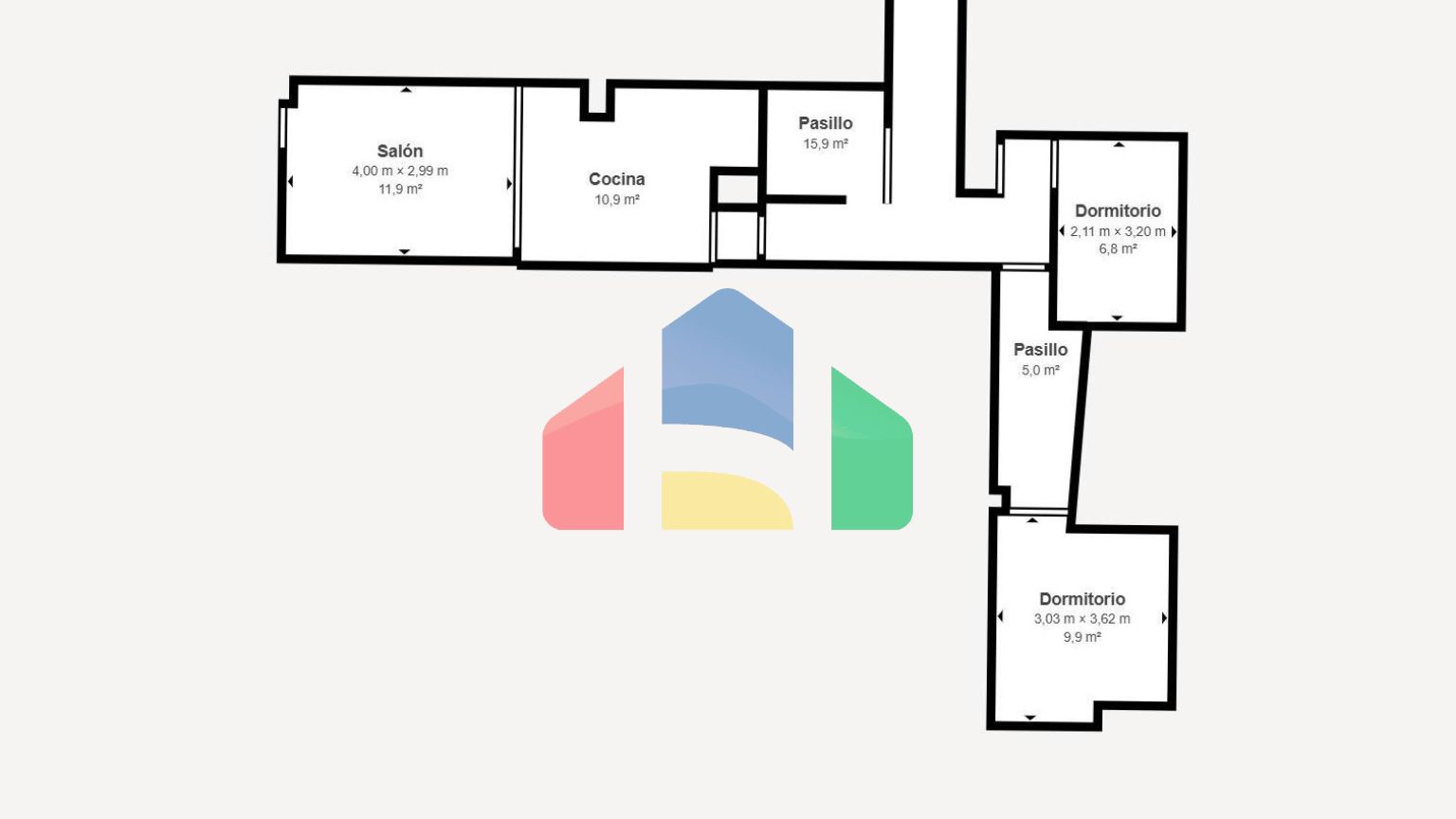 Эксклюзивная квартира в сердце Торревьехи ️ 2 спальни, ванная комната с барбекю и солярием с видом на мор