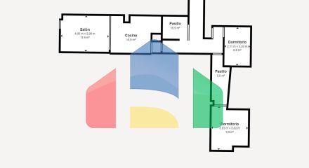 Эксклюзивная квартира в сердце Торревьехи ️ 2 спальни, ванная комната с барбекю и солярием с видом на мор