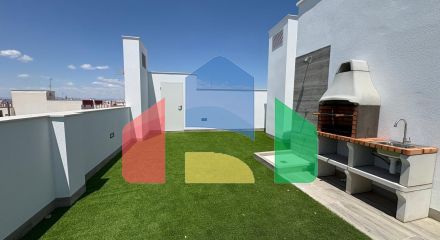 Эксклюзивная квартира в сердце Торревьехи ️ 2 спальни, ванная комната с барбекю и солярием с видом на мор