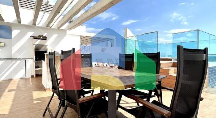 Элитная квартира-апартаменты в Торревьехе с видом на море