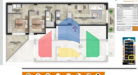 Новые апартаменты в 200 метрах от моря в Торревьехе