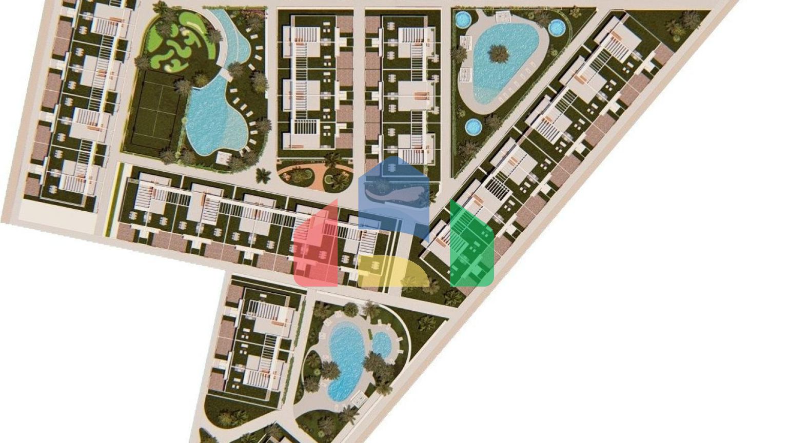 НОВЫЙ ЖИЛОЙ КОМПЛЕКС БУНГАЛО-АПАРТАМЕНТОВ В ЛОС-БАЛКОНEС