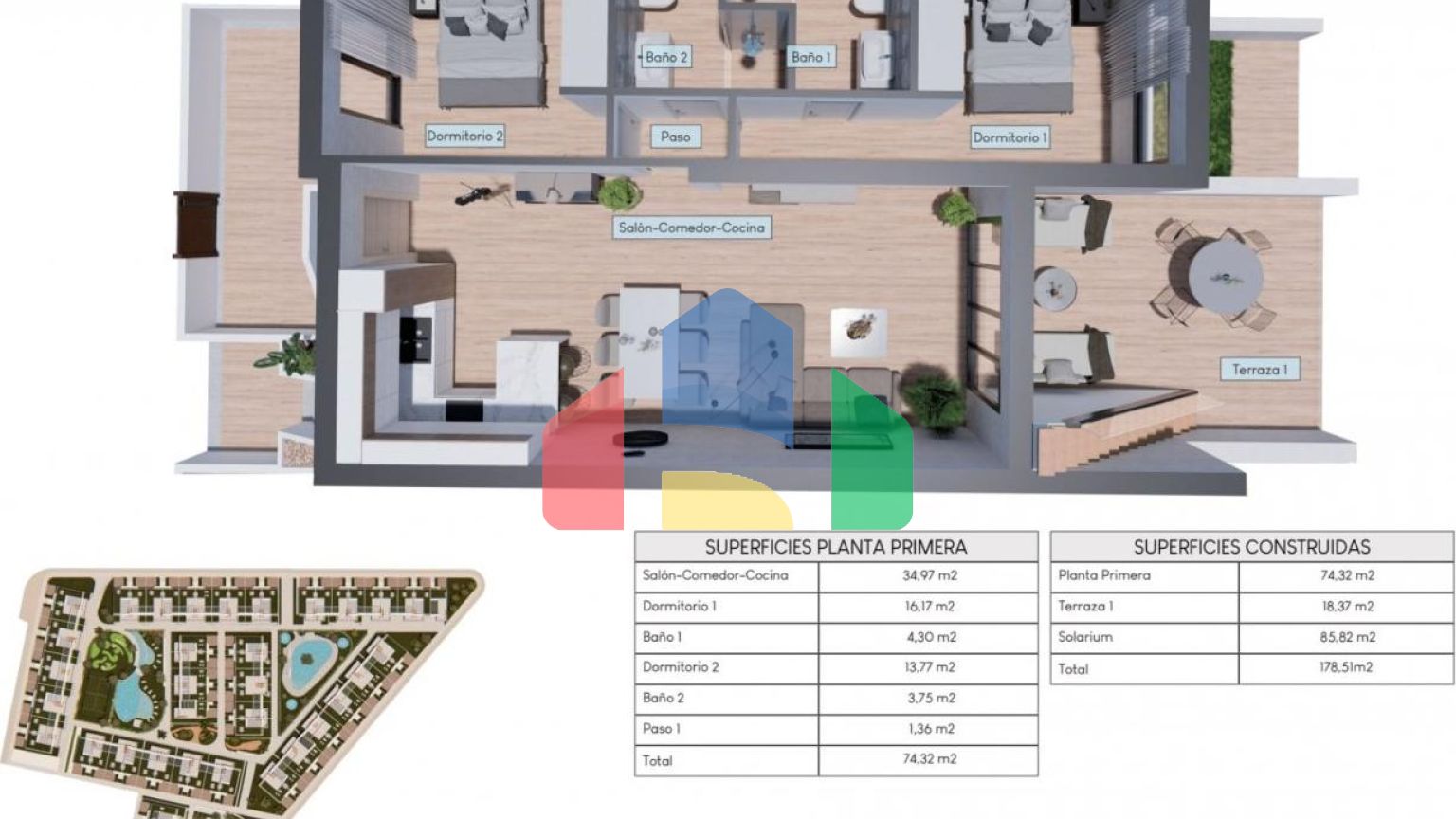 НОВЫЙ ЖИЛОЙ КОМПЛЕКС БУНГАЛО-АПАРТАМЕНТОВ В ЛОС-БАЛКОНEС
