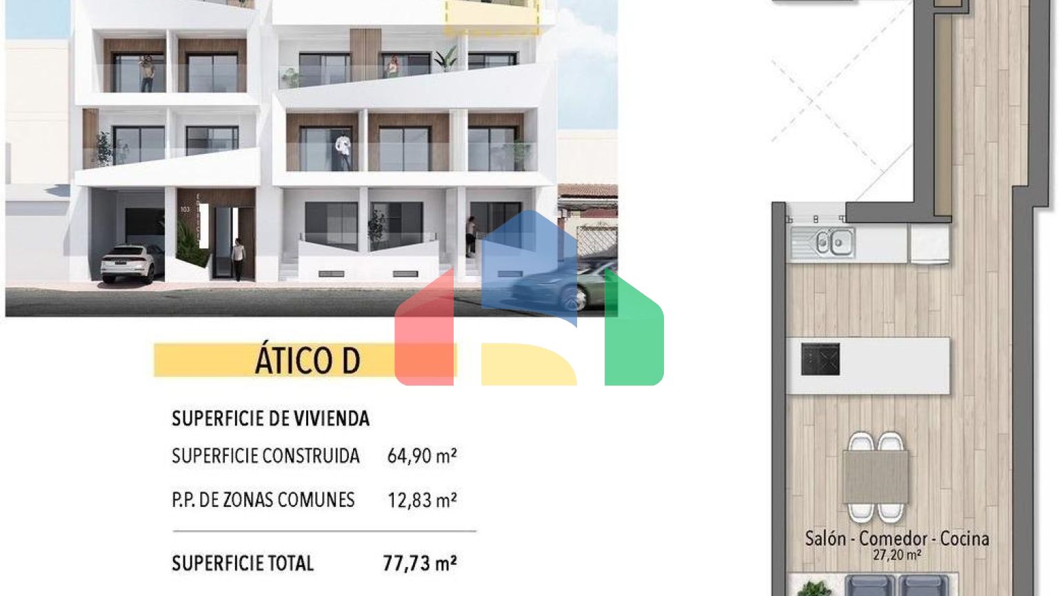 Современные апартаменты в 250 метрах от пляжа Эль Кура в Торревьехе