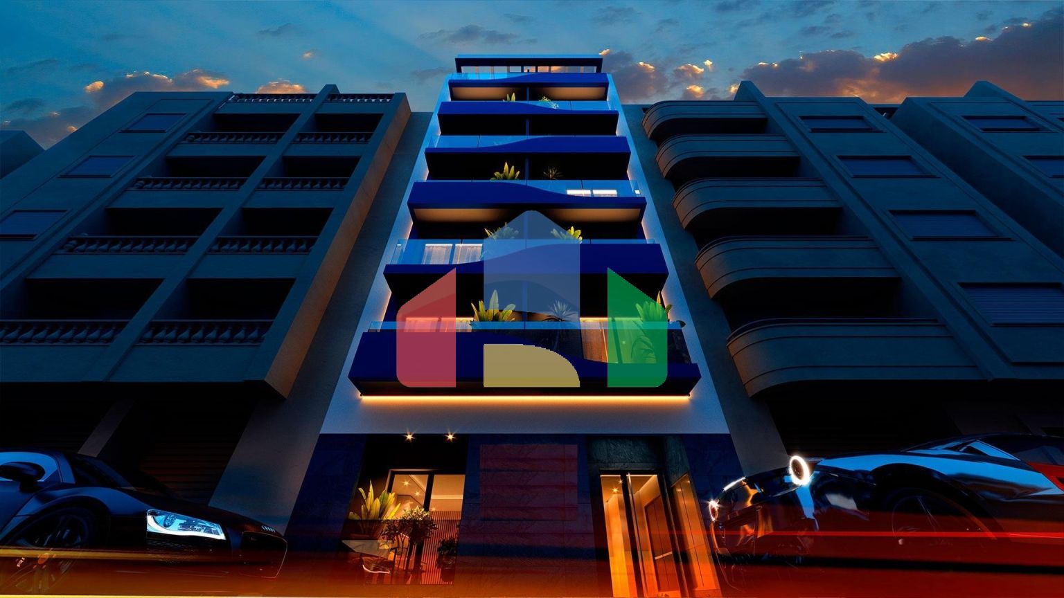 Новые апартаменты в 200 метрах от моря в Торревьехе