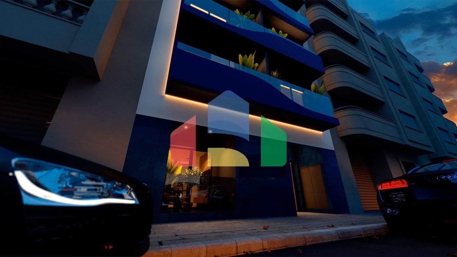 Новые апартаменты в 200 метрах от моря в Торревьехе