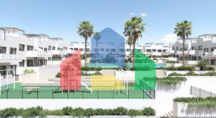 NEW BUILD RESIDENTIAL OF BUNGALOW APARTMENTS IN LOS BALCONES