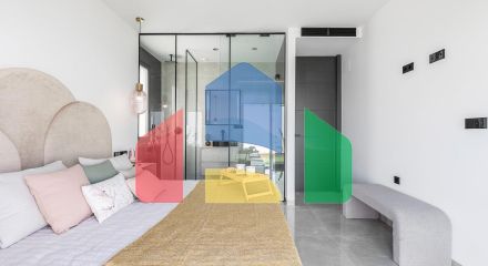 Одноэтажные виллы с частным бассейном в Торревьехе