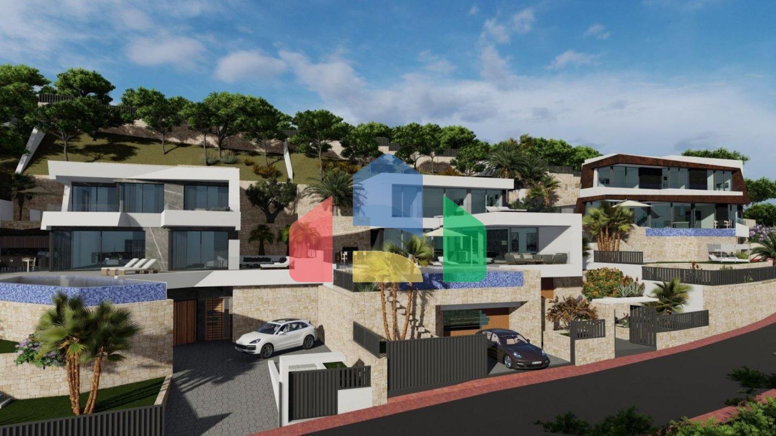 НОВАЯ РОСКОШНАЯ ВИЛЛА С ПАНОРАМНЫМИ ВИДАМИ В КАЛЬПЕ