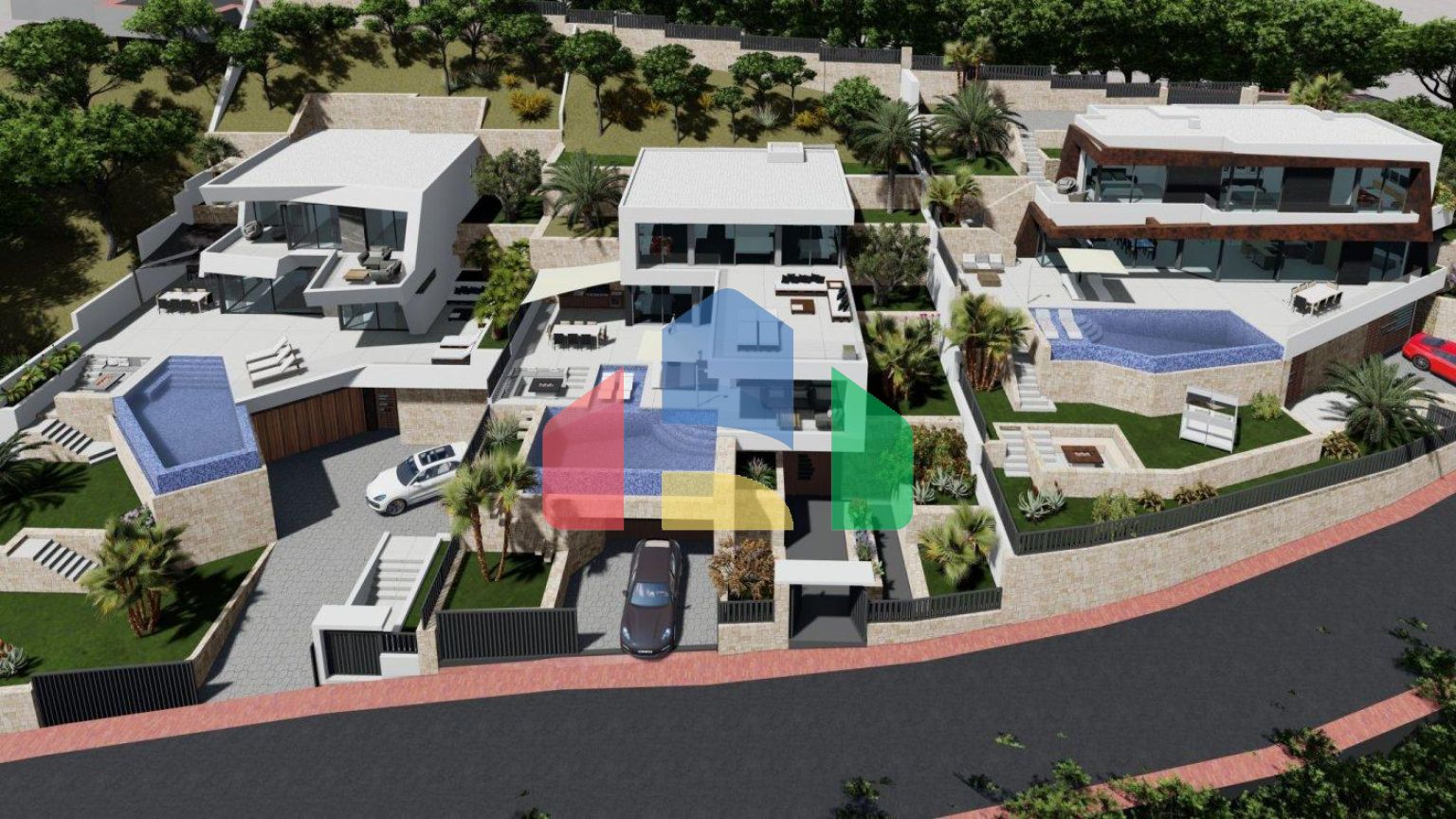 НОВАЯ РОСКОШНАЯ ВИЛЛА С ПАНОРАМНЫМИ ВИДАМИ В КАЛЬПЕ